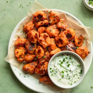 Buffalo Cauliflower Bites